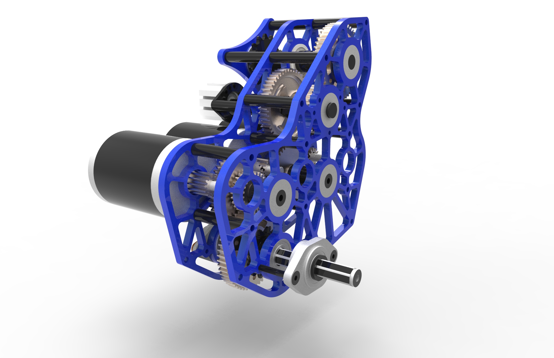 Knightkrawler 2018机器人车3D数模图纸 STP格式